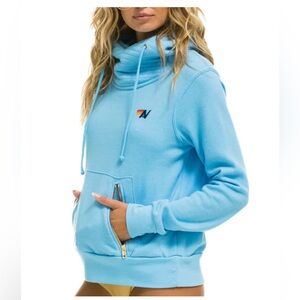 Aviator Nation Ninja hoodie - Sky Blue